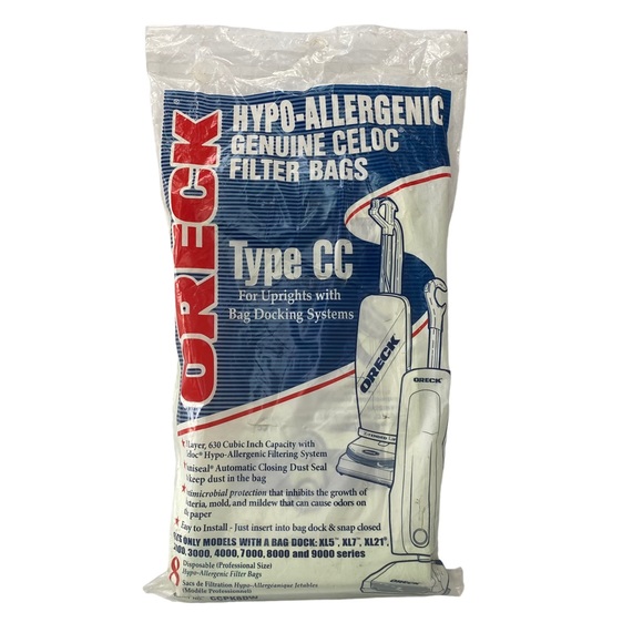 Oreck Other Oreck Type Cc Upright Vacuum Cleaner Bag Pack Of 8